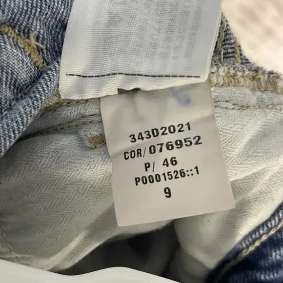 Hollister distressed, high-rise, vintage stretch, mini skirts size 9/29 Y2K - Picture 15 of 15